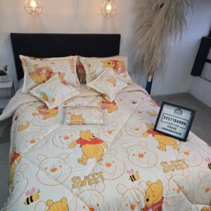 COMBO TELA COBIJA DE WINNIE POOH