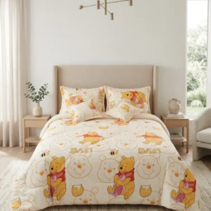 COMBO TELA COBIJA DE WINNIE POOH